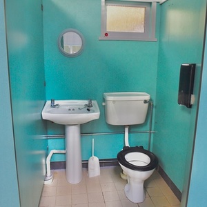 Toilet and Basin
